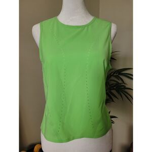 LULULEMON Swift Ventilated Running Tank 6 Scream Green Light Neon $68